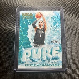 San Antonio Spurs Pure Players Card - Victor Wembanyama